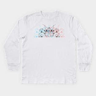 Unicorn Gundam Kids Long Sleeve T-Shirt